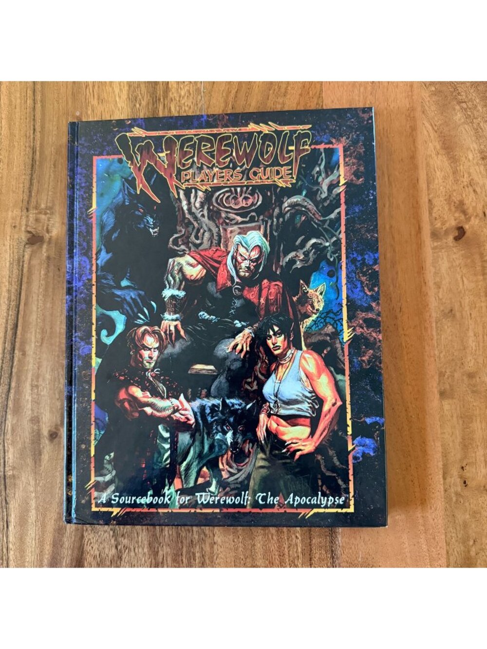 Werewolf The Apocalypse Players Guide 2nd Ed HC 1998 White Wolf RPG WW3108